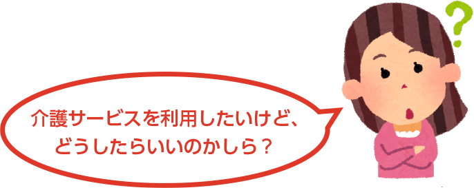 介護保険サービスの利用方法