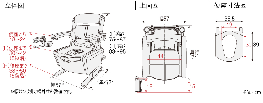家具調トイレ AR-SA1 シャワピタ ｜ 【安寿】の介護用品 ｜ アロン化成