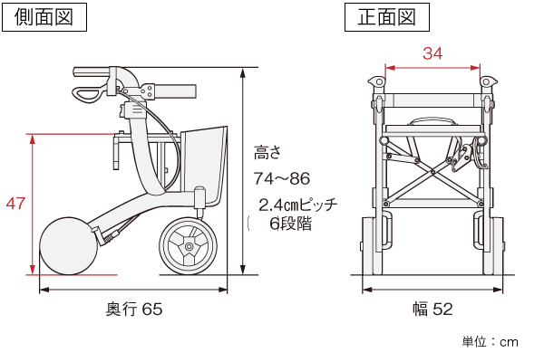 歩行車 リトルターン 電動アシスト付 安寿 の介護用品 アロン化成