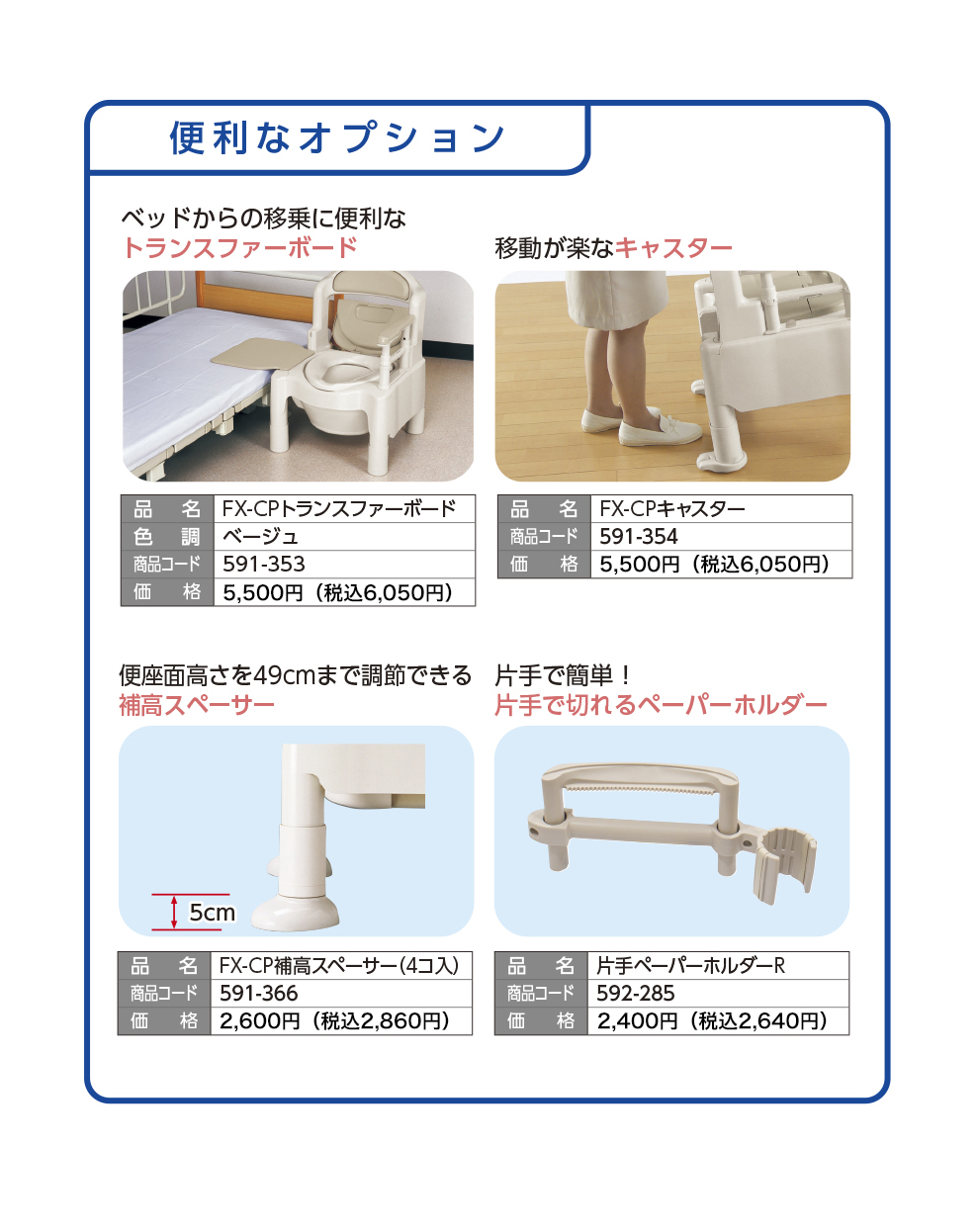 ポータブルトイレ FX-CP ｜ 【安寿】の介護用品 ｜ アロン化成
