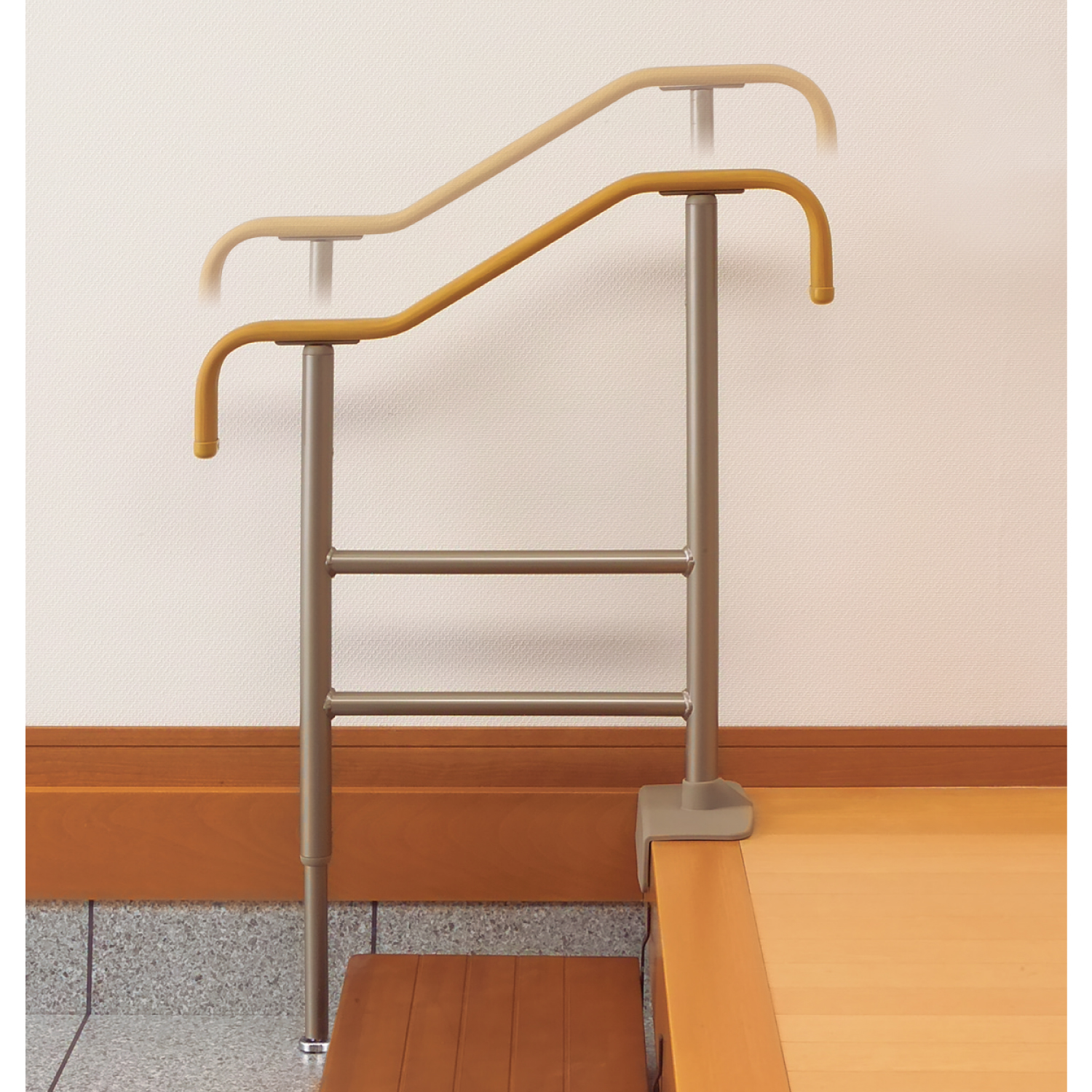 上がりかまち用手すり S-950L／S-950F | 【安寿】の介護用品