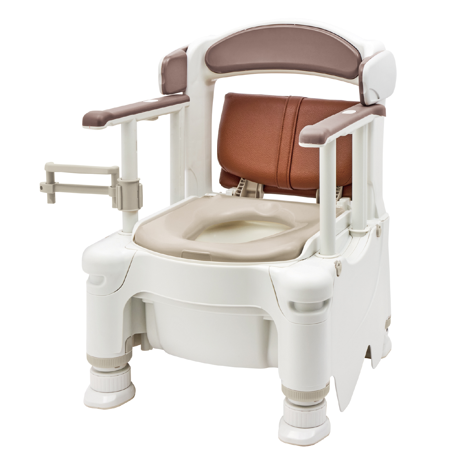 ポータブルトイレ FX-30 座面付 ”らくゾウくん” | 【安寿】の介護用品