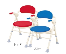 折りたたみシャワーベンチ KT“くるり130” 製品写真