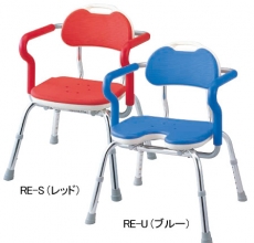 ひじ掛け付シャワーベンチ RE-S 製品写真