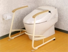 トイレ用立ち上がり補助フレーム SUS-R(ステンレス製)製品写真