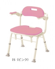 折りたたみシャワーベンチ IS/IU(ピンク) <楽おり>製品写真